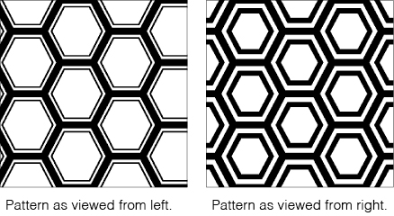 Ilorom Hex2 fabric pattern